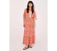 Apricot Maxikleid Damen orange, 40