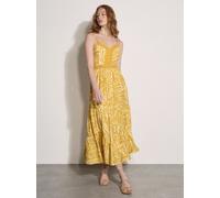 Apricot Maxikleid Damen Viskose gelb, 42
