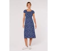 Apricot Midikleid Damen blau, 36