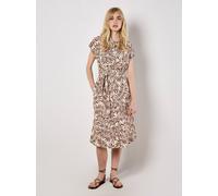 Apricot Midikleid Damen braun, 34