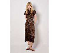 Apricot Midikleid Damen braun, 34