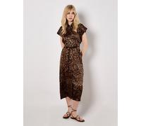 Apricot Midikleid Damen braun, 36