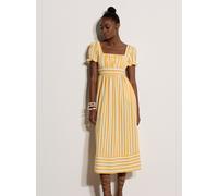 Apricot Midikleid Damen gelb, 42