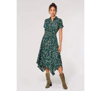 Apricot Midikleid Damen grün, 36