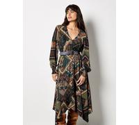 Apricot Midikleid Damen grün, 38