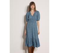 Apricot Midikleid Damen Lyocell blau, 40