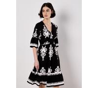 Apricot Midikleid Damen schwarz, 36