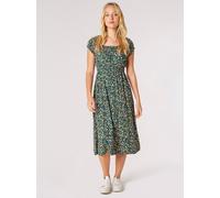 Apricot Midikleid Damen Viskose grün, 38