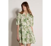 Apricot Minikleid Damen Baumwolle grün, 42