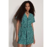 Apricot Minikleid Damen Viskose blau, 42