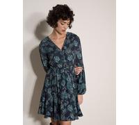 Apricot Minikleid Damen Viskose blau, 44