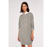 Apricot Minikleid Damen Viskose grau, 38