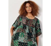 Apricot Minikleid Damen Viskose grün, 40