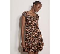 Apricot Minikleid Damen Viskose orange, 40