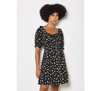 Apricot Minikleid Damen Viskose schwarz, 40