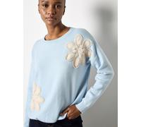Apricot Pullover Damen hellblau, 34