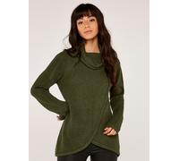 Apricot Rollkragen Wickelpullover XS