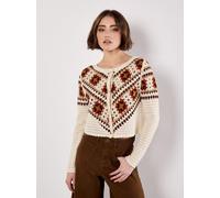 Apricot Strickjacke Damen beige, 42