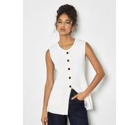 Apricot Strickweste Damen ecru, 34