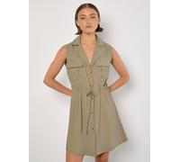 Apricot Utility Shirt Minikleid XL