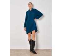 Apricot Weiches Midikleid aus Strick S