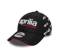Aprilia Racing Superbikes Motorräder Offizielle Kollektion 2026 All Over Print Baseball Cap Mütze Verstellbar Schwarz