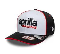 Aprilia Racing Superbikes Motorräder Offizielle Kollektion 2026 Team Jorge Martin Drivers Baseball Cap Mütze Weiß Schwarz