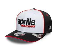 Aprilia Racing Superbikes Motorräder Offizielle Kollektion 2026 Team Version Baseball Cap Mütze Verstellbar Weiß Schwarz