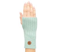 Apu Kuntur - Alpaka Pulswärmer - Paca - mit Daumenloch - seafoam