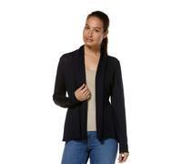 Apu Kuntur - Alpaka Strickjacke PENELOPE - Damen Schalkragenjacke aus Baby Alpaka - M / Schwarz