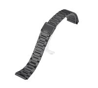 APVMFMKLTG 18mm Metall Uhrenarmband Fit for Casio F-91W Edelstahl Armband for F105/108/A158/168 AE1200/1300 Armband Zubehör(Black-18mm)