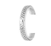 APVMFMKLTG 8mm 10mm 12mm 14mm 16mm 18mm Milanese Armband Zubehör Gold Universal for Edelstahl Metall Uhr Band Armband(C-Silver,18mm)