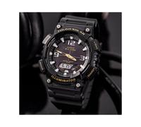 (AQ-S810W-1B) Casio Uhr für Männer Solarenergie Top Luxusuhr Set LED Militär Digitaluhren Sport