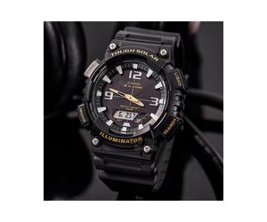 (AQ-S810W-1B) Casio Uhr für Männer Solarenergie Top Luxusuhr Set LED Militär Digitaluhren Sport