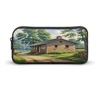 AQRJLPM Federmäppchen von Outer House, großes Fassungsvermögen, einfache Markertasche, tragbar, ästhetischer Reißverschluss, Federmäppchen