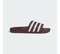Badesandale ADIDAS SPORTSWEAR "AQUA ADILETTE", Damen, Gr. 40,5, maroon, sanftes weiß, sanftes weiß, Synthetik, Schuhe, Badelatschen (91983001-40,5) maroon, sanftes weiß, sanftes weiß