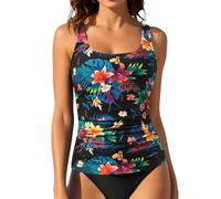 Aqua Eve Tankini-Tops für Damen, Bademode, nur Oberteil, Bauchkontrolle, Badeanzug, Oberteil ohne Unterteil (erhältlich in Plus), S