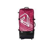 Aqua Marina , ucksack mit Reißverschluss für iSUP & Kajak Raspberry 90L Schwarz/Pink, Tragetasche mit Rollen & Zubehörfächer