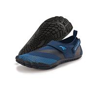 Aqua Speed AGAMO modische Aqua Schuhe + Mesh Beutel | Profilsohle | Agamu - Navy/schwarz/hellblau | Gr.: 46