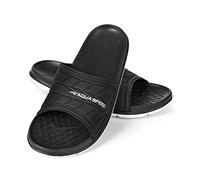 Aqua Speed Aspen Badelatschen + Fasertuch | 05 | Herren Gr. 42 | Elegante Pantoletten, rutschfest & bequem, hervorragend für Wassersport & Strandbesuche