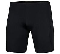 Aqua Speed Badehose eng Herren + gratis eBook | knielange Schwimmhosen | Mens UV Swimwear Jammer | Moderne Badebekleidung Schwarz | Gr. M | Blake