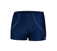 Aqua Speed Badehosen eng für Herren + gratis eBook | Schwimmhose Jungs Männer | Schwimmbekleidung Trainings | Swimwear | Harry, Gr. S, 49 Navy Blue