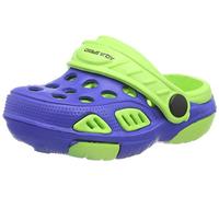 Aqua Speed Clogs Für Kinder Und Babys - Badeschuhe - Ideal Für Strand, Pool Und Schwimmbad - #As Lido, 01 Blau/Grün, 18