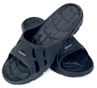 Aqua Speed Damen Badelatschen | Badeschlappen | Bade & Duschschuhe | Blaue Schwimmbadschuhe | Duschsandale | Slider | Slide Navy | Gr. 39 | Alabama