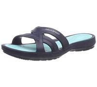 Aqua Speed Damen Panama Pool Hausschuhe,Marineblau / Türkis,38 EU