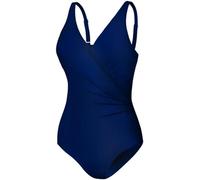 Aqua Speed Eleganter Andrea Badeanzug mit Mesh-Details und Bauchkontrolle, Größen:38, Farbe:Blau