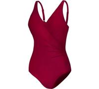 Aqua Speed Eleganter Andrea Badeanzug mit Mesh-Details und Bauchkontrolle, Größen:42, Farbe:Rot