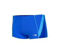 Aqua Speed Enge Badehose Jungen + gratis eBook | UV Schwimmhose Junge | eng anliegende Boxer-Schwimmhose | Gr. 140 | 42. Marineblau Blau | Diego