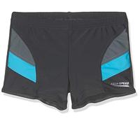 Aqua-Speed Herren Andy Boys Aquashorts Short, grau/blau, Size 140