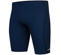 Aqua Speed Jammers Schwimmhosen eng Herren + gratis eBook | knielange Badepants | UV Swimwear | sportliche Badehose | Gr. L, 14. Blake, Blu Assoluto